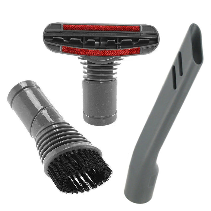 Tool Kit 32mm Crevice Dust Stair Brush 3 Piece Vacuum Accessory Tools Universal