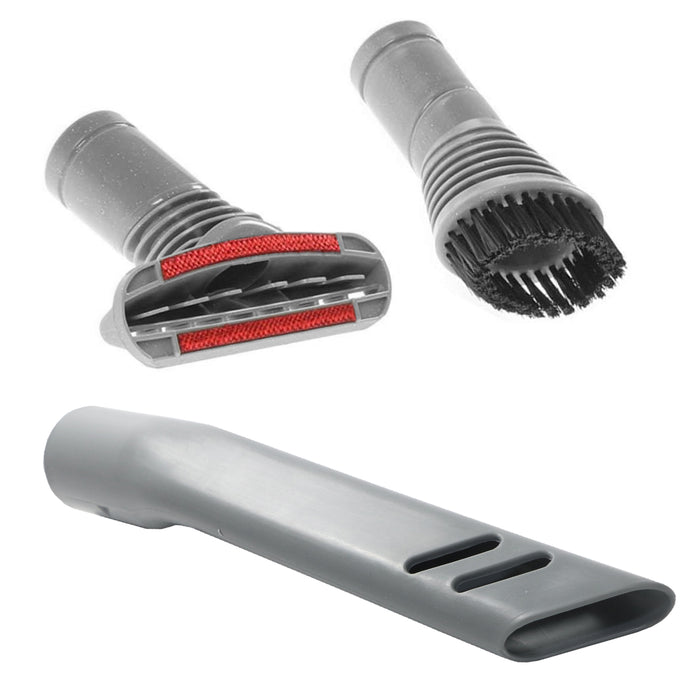 Tool Kit 32mm Crevice Dust Stair Brush 3 Piece Vacuum Accessory Tools Universal
