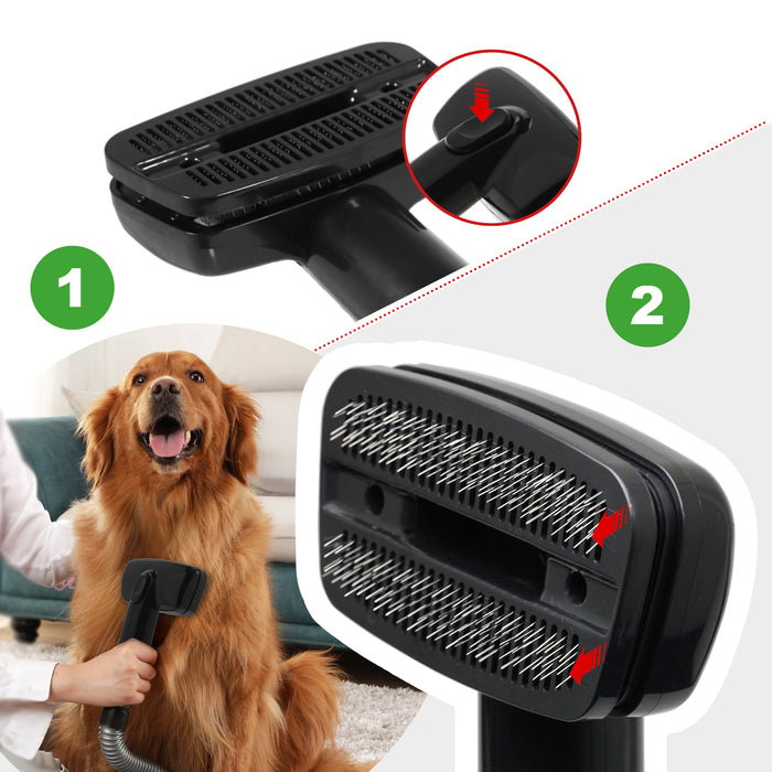 Dog Grooming Tool for Miele Vacuum Cleaner Groom Pet Hair Brush 35mm