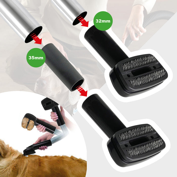 Dog Grooming Tool for Miele Vacuum Cleaner Groom Pet Hair Brush 35mm