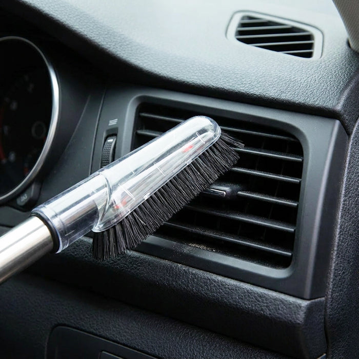 Universal Vacuum Cleaner Soft Dusting Brush Head Tool Attachment + 32mm to 35mm Connection Adapter