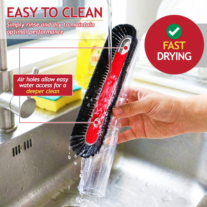 Universal Vacuum Cleaner Dusting Brush Head Soft Bristle Delicate Surface Tool Attachment (32mm)