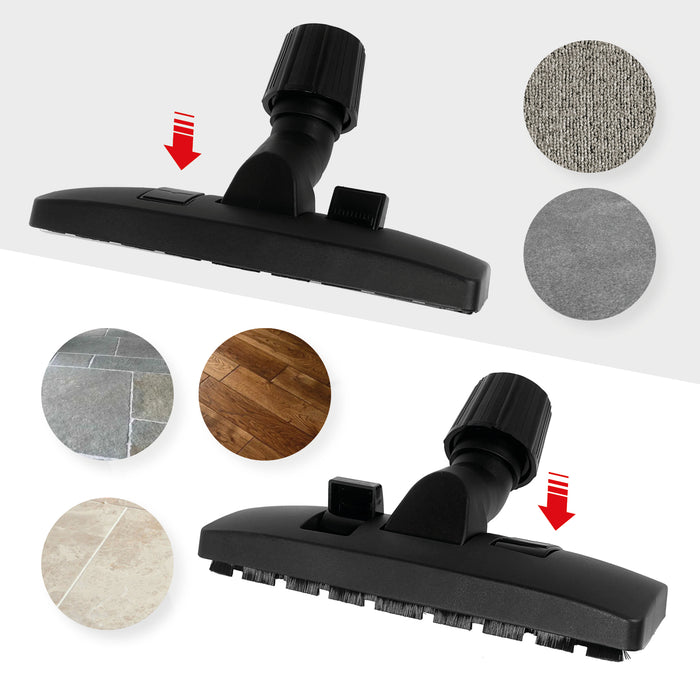 Dual Pedal Floor Brush Tool for Numatic Henry Hetty Vacuum Cleaner 32mm