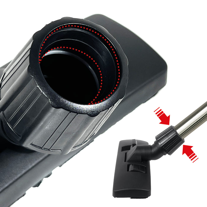 32mm 35mm Dual Pedal Floor Brush Tool for Vax VCC05 VCC07 Vacuum Cleaner