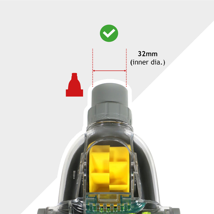 Mini Turbo Turbine Brush Tool For DYSON DC33C DC35 DC37C Vacuum Cleaner