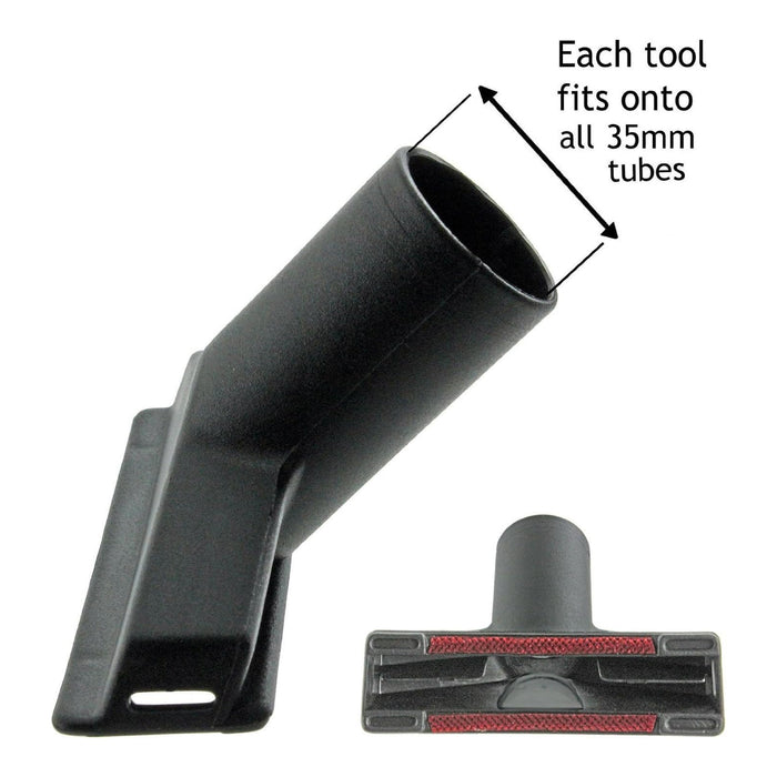 Extension Rod and Floor Tool Kit for Karcher A2234 A2251ME A2204 A2004 Vacuum Cleaners (35mm)