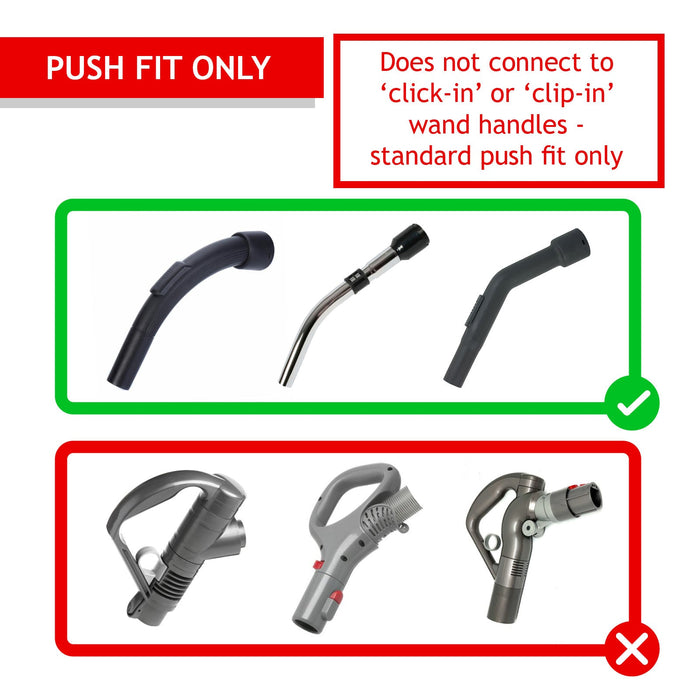 Brush Rod Tool Kit for Titan TTB775VAC TTB776VAC TTB777VAC 20L 30L 40L 35mm