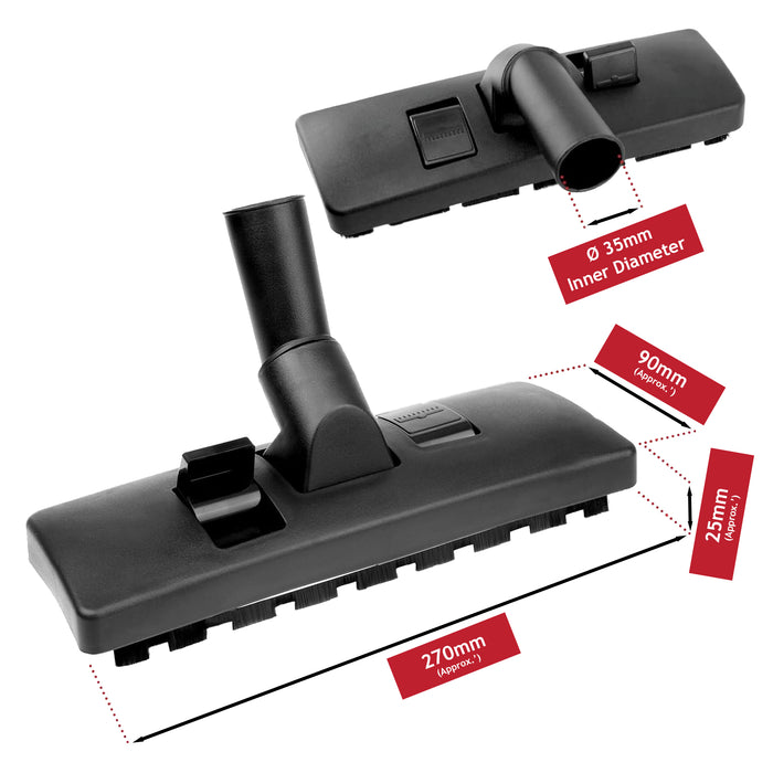 Hard Floor Tool for Karcher Vacuum Cleaner 35mm A2004 A2054 A2024 WD2 WD3 WD4 WD5 WD6 WD7