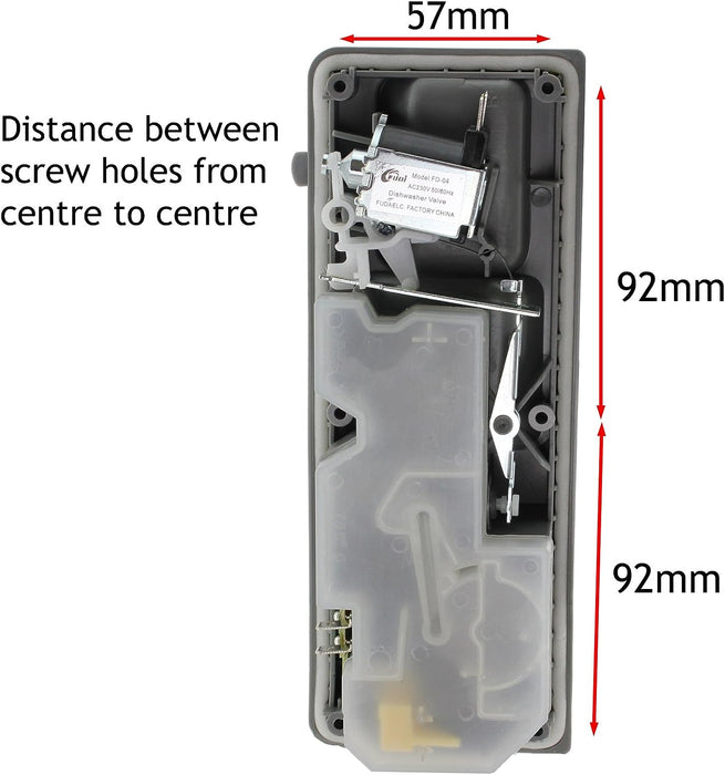 Dishwasher Detergent Drawer for Kenwood Soap Powder Tablet Dispenser Tray Grey