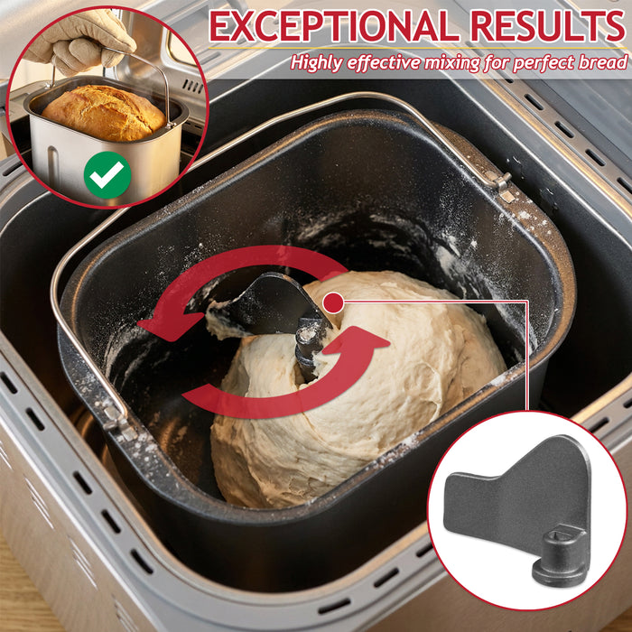 Kneading Paddle for Kenwood BM250 BM256 BM260 BM350 BM366 BM450 Breadmaker Twist & Lock (KW712246)