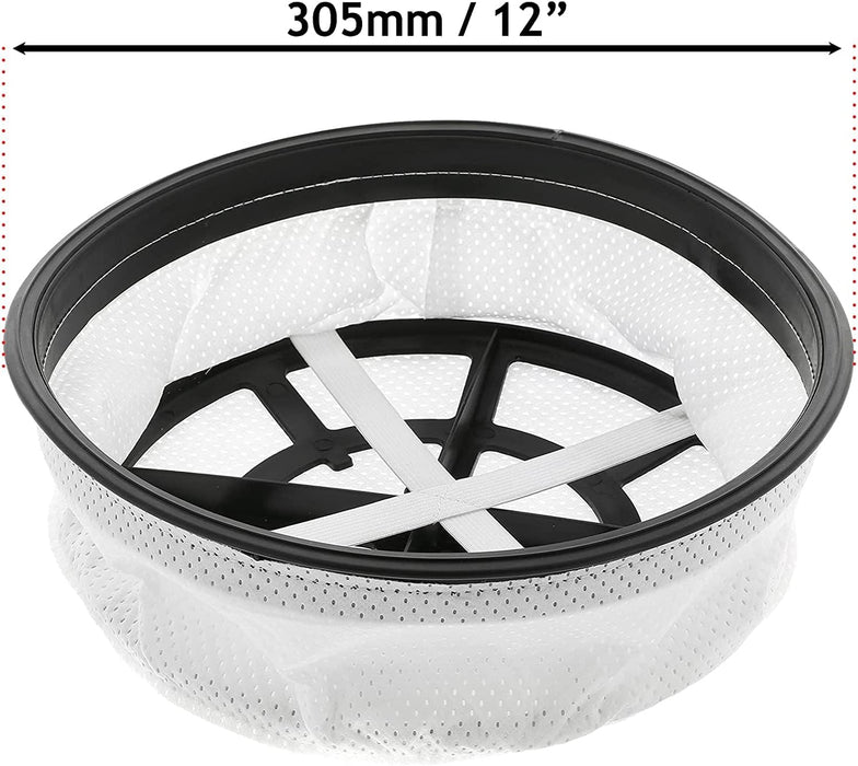 12" Microfibre Cloth Round Filter for Numatic Henry Hetty James Vacuum Cleaners