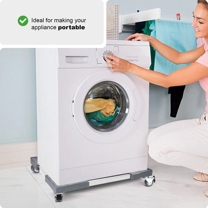 Universal Appliance Wheels Adjustable Oven Cooker Trolley (100KG Load)