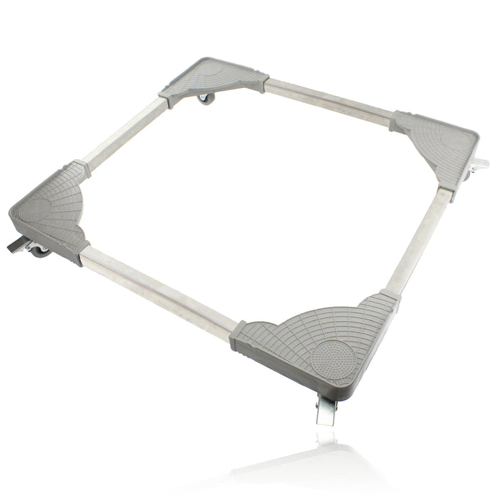 Universal Appliance Wheels Adjustable Fridge Freezer Washing Machine Dolly Trolley Stand (100KG Load)