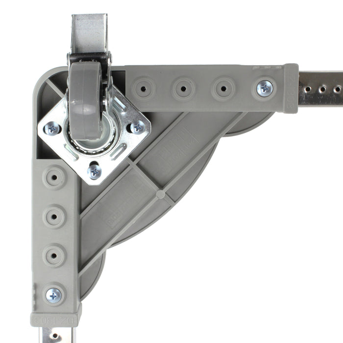 Universal Appliance Wheels Adjustable Fridge Freezer Washing Machine Dolly Trolley Stand (100KG Load)