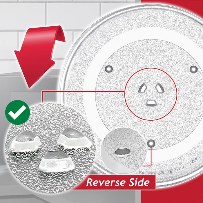 Glass Turntable Plate for Samsung Microwave Oven (288mm)