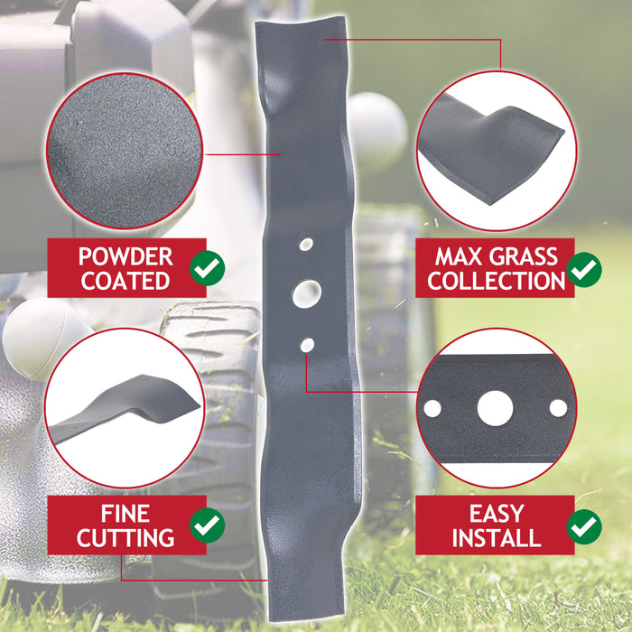 Metal Blade for Mountfield 420HP 422HP HB41 HP425 S420 S421 SP425 Lawnmower (41cm / 16")