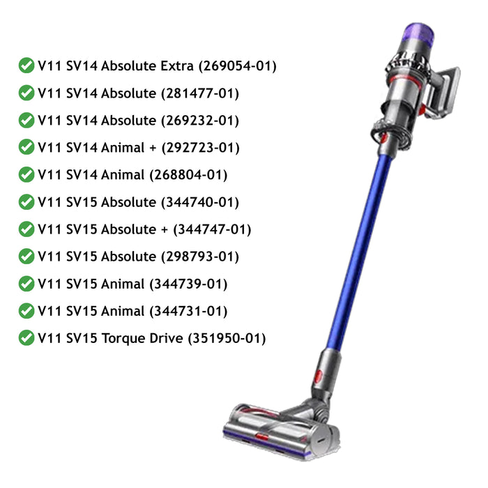 Dyson V11 Absolute Motorhead Floor Tool Vacuum SV14 SV15 Gold 970100-03 974720-01 Genuine