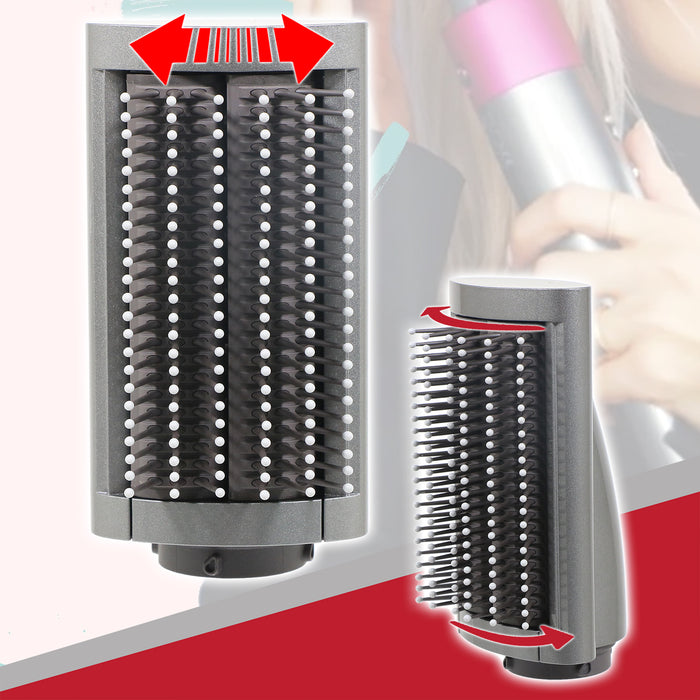 Dyson Airwrap Smoothing Brush Soft Hair Styler Attachment Nickel / Iron (971891-08)