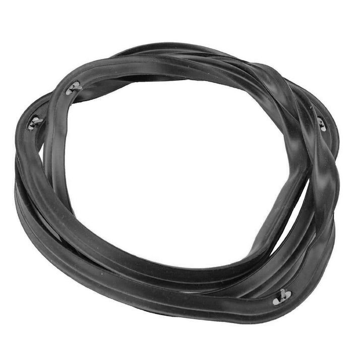 Main Rubber Door Seal with Corner Fixing Clips for Hotpoint Oven Cookers (445mm x 350mm)