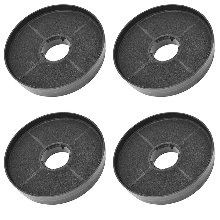 Cooker Hood Carbon Filter for Hoover FCE110N FCE110X FCE111X Extractor Vent Fan (Pack of 4)