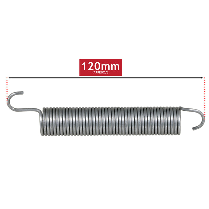 Beko Dishwasher Door Spring Hinge Tension Support 120mm DIN DSN 1783160300 x 2 Springs