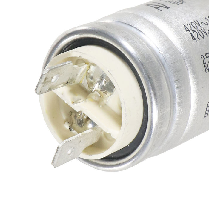 Capacitor 9uF Silver