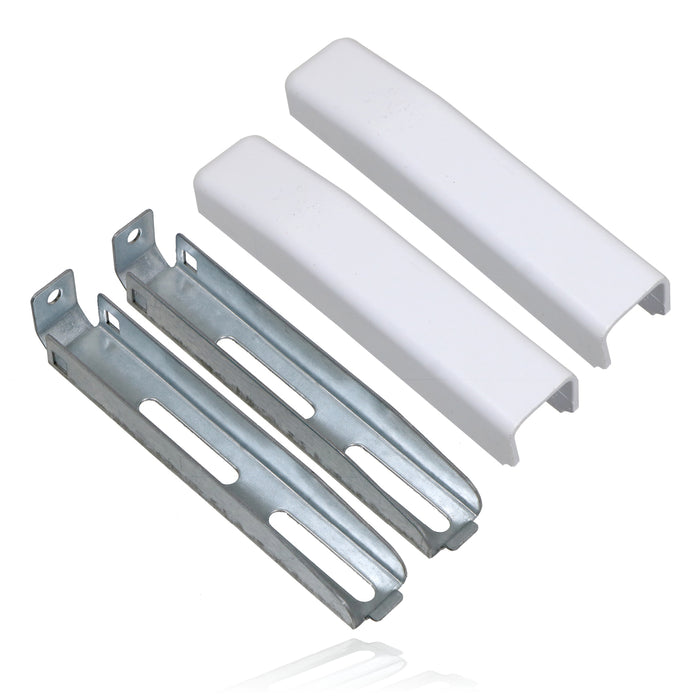 Integrated UNIVERSAL Fridge Door Slide Mounting Bracket Slider Kit  (x4)