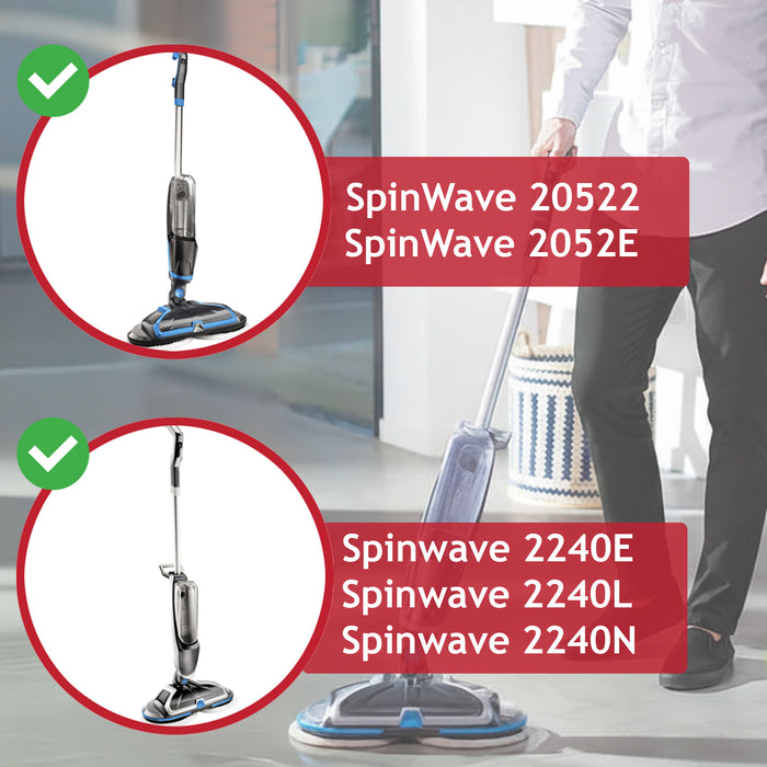 Right Hand Spinner Rotating Disc For Bissell SpinWave Hard Floor Cleaner Mop 1611710