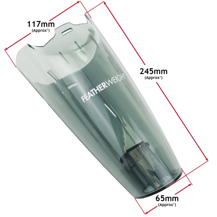 Dirt Bin Dust Container For Bissell FeatherWeight 2-in-1 2024e Pro 2024N Vacuum Cleaners 1612857
