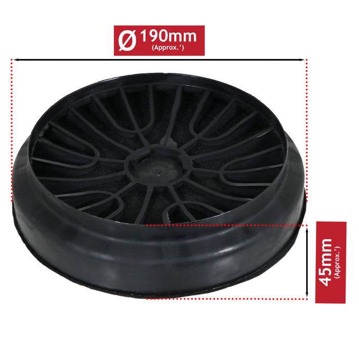 Carbon Filters for Bosch DWP66BC DWW06 DWW09 Cooker Hood 00796390 DHZ5276