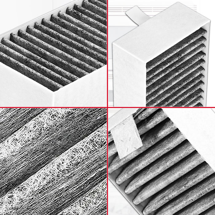 Activated Carbon Filter for Gaggenau CA084010 CA282111 CV282 Cooker Hood (Pack of 4 Filters)