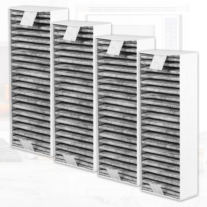 Activated Carbon Filter for Gaggenau CA084010 CA282111 CV282 Cooker Hood (Pack of 4 Filters)