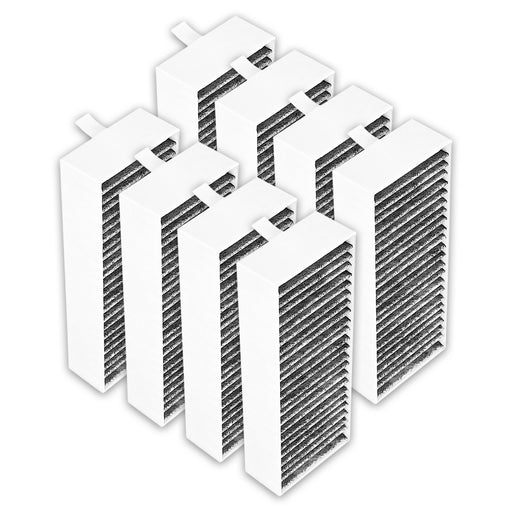 Activated Carbon Filter for Siemens ED777 ED877 EX807 EX875 EX877 Cooker Hood (Pack of 8 Filters)