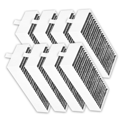 Activated Carbon Filter for Constructa CV430235 CV431235 Cooker Hood (Pack of 8 Filters)