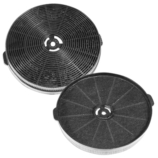 Charcoal Filter for KKT Kolbe K111 Cooker Hood Extractor Vent TMFILT4 (170mm x 25mm, Pack of 2)