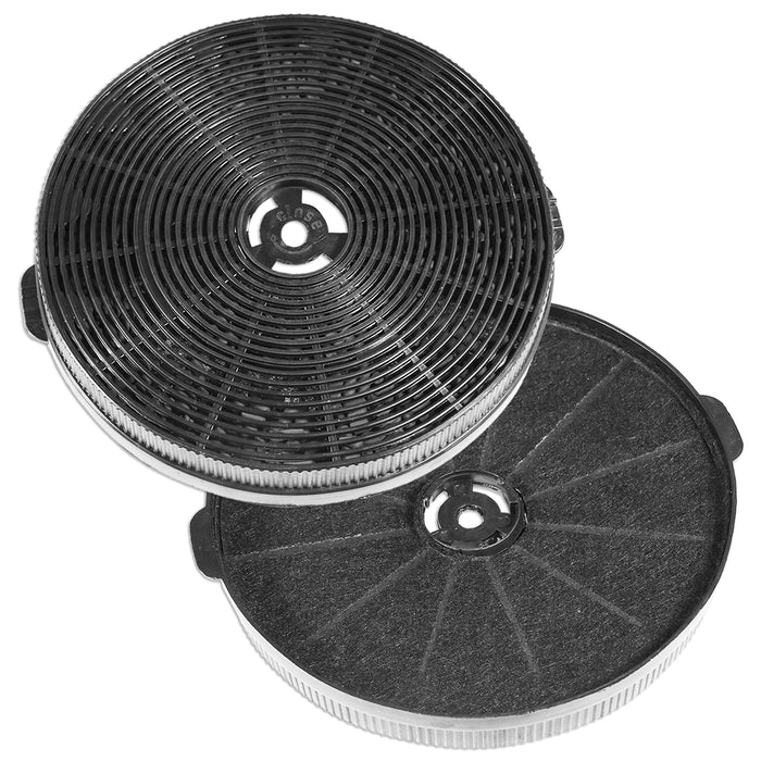 Charcoal Filter for Econolux Cooker Hood Extractor Vent TMFILT4 (170mm x 25mm, Pack of 2)