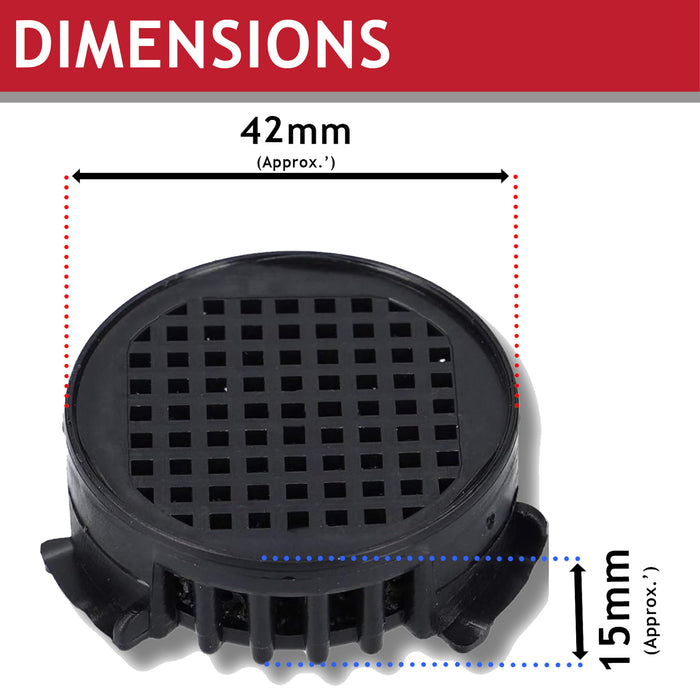 Odour Filters for Liebherr Wine Fridge Carbon MW1800 MW1801 MW2401 MW2400 x 2
