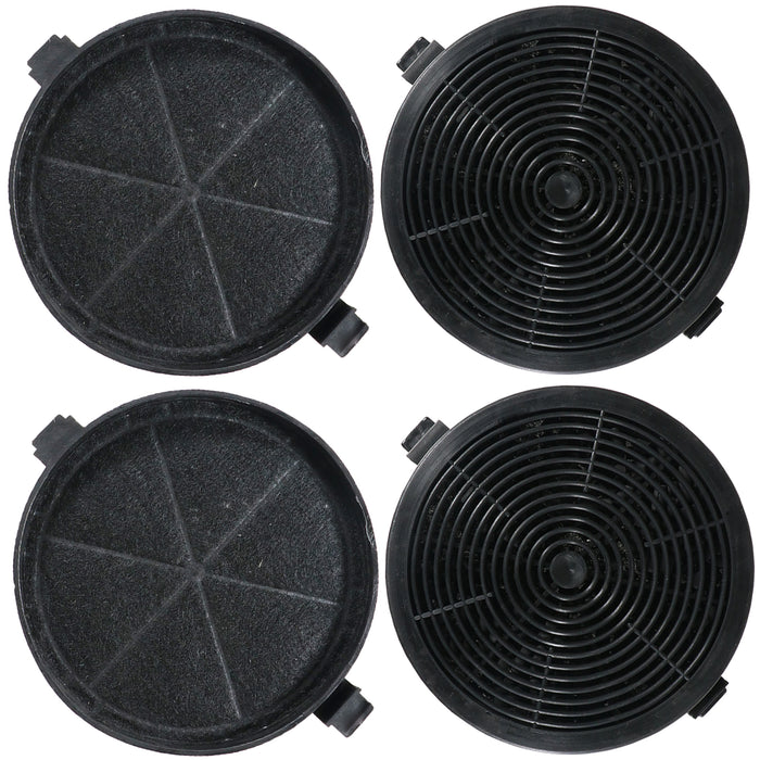 Carbon Filters for Klarstein Cooker Hood CF04 SOFIA 90 SOFIA 60 10034258 (Pack of 4)