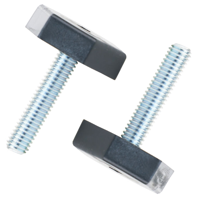 Universal Fridge Freezer Adjustable Screw in Foot Leg M6 6mm (Pack of 2)
