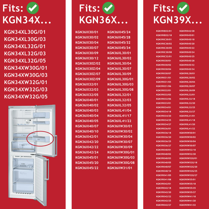 Bosch Fridge Freezer Lower Door Bottle Shelf Rack KGN34X KGN36X KGN36Y KGN39X