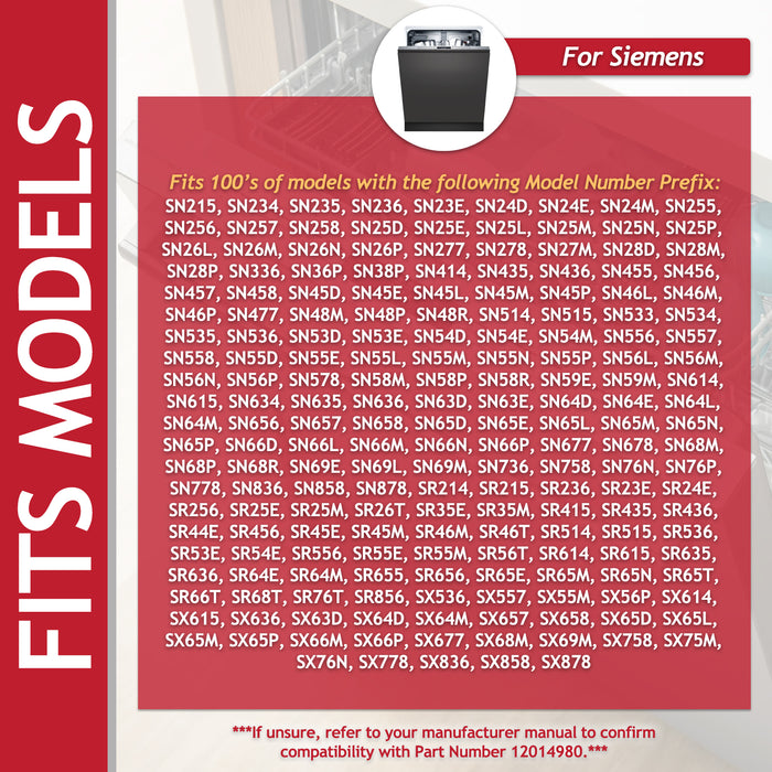 Bosch Neff Siemens Dishwasher Heat Pump Motor Flow Main Circulation Assembly Kit (12014980)