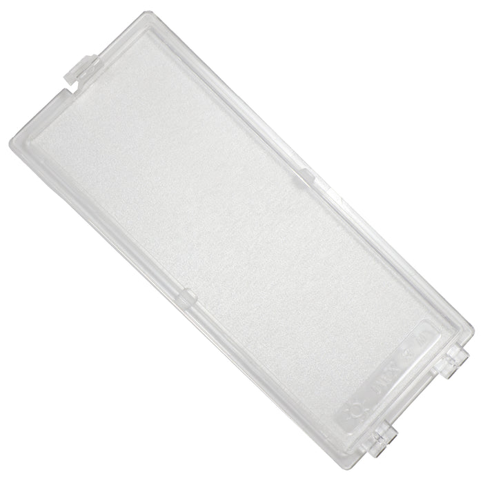 Cooker Hood Light Diffuser Cover Panel For Neff Fits Siemens 130mm x 55mm 12025015