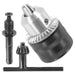 Keyed Chuck SDS Plus Adaptor Kit 1.5mm - 13mm Drill Bit 1/2" x 20 UNF Shaft Set