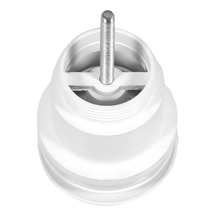 Clicker Basin Waste Plug 1 1/4" 60mm Click Clack Bathroom Sink Pop Up Push Dome (Matt White)