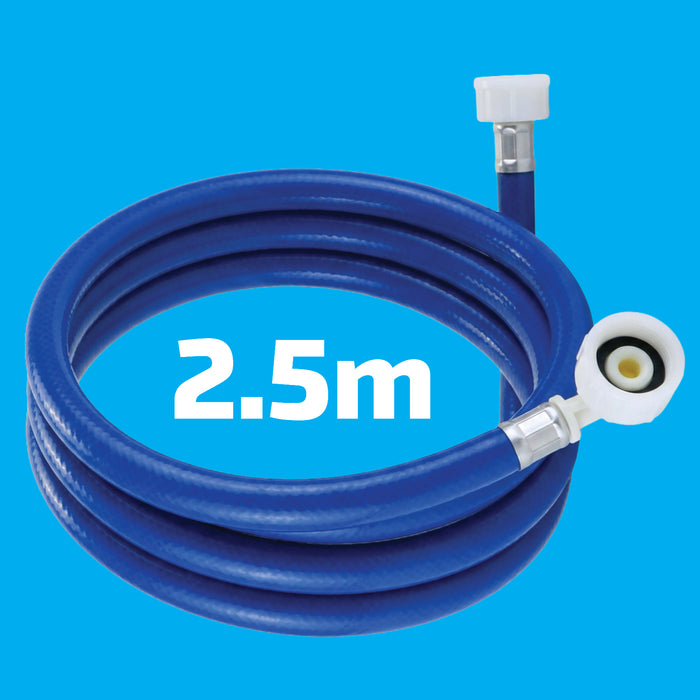 Cold Water Fill Inlet Pipe Hose compatible with Caple Washing Machine (Long 2.5m)