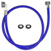 Universal 1.5m Washing Machine Cold Water Fill Hose + 2 x Filter Mesh Washers