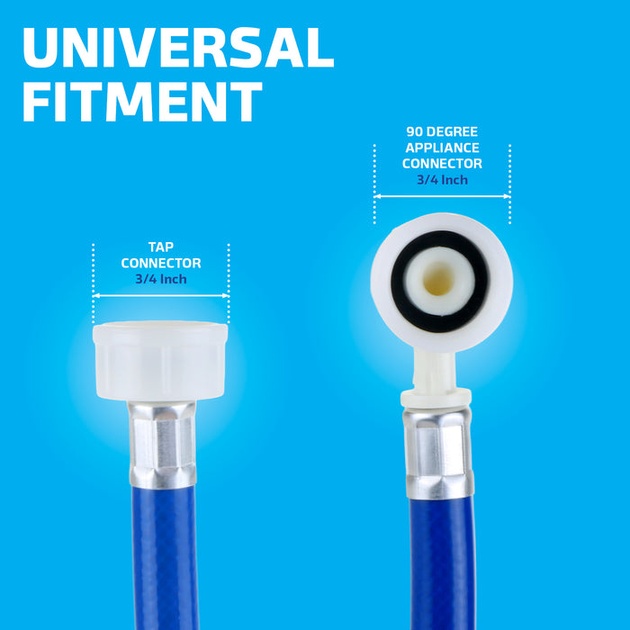 Cold Water Fill Inlet Pipe Hose compatible with LG Washing Machine (Long 2.5m)
