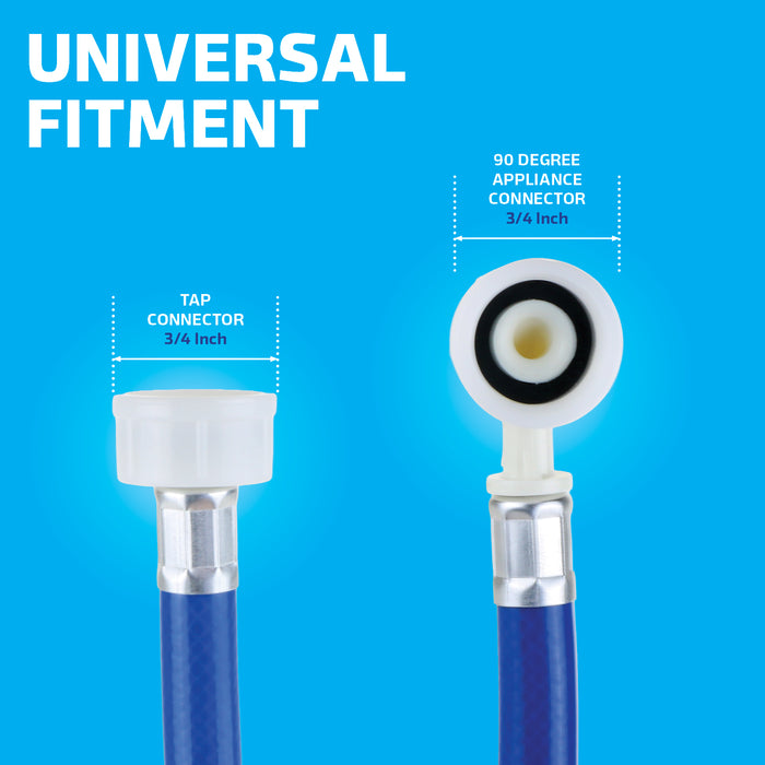 Cold Water Fill Inlet Pipe Hose compatible with Caple Washing Machine (Long 2.5m)