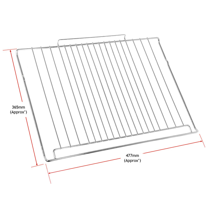 Indesit Oven Grill Shelf 477mm x 363mm Replacement Cooker Spare Part Genuine C00385308