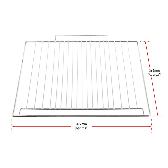 Indesit Oven Grill Shelf 477mm x 363mm Replacement Cooker Spare Part Genuine C00385308